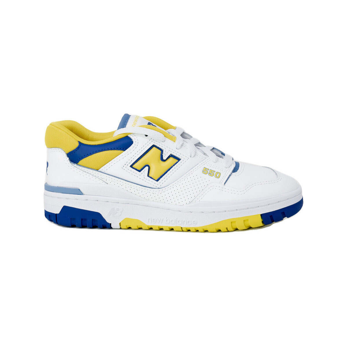 New Balance  Baskets  550 cuir  Žlutá