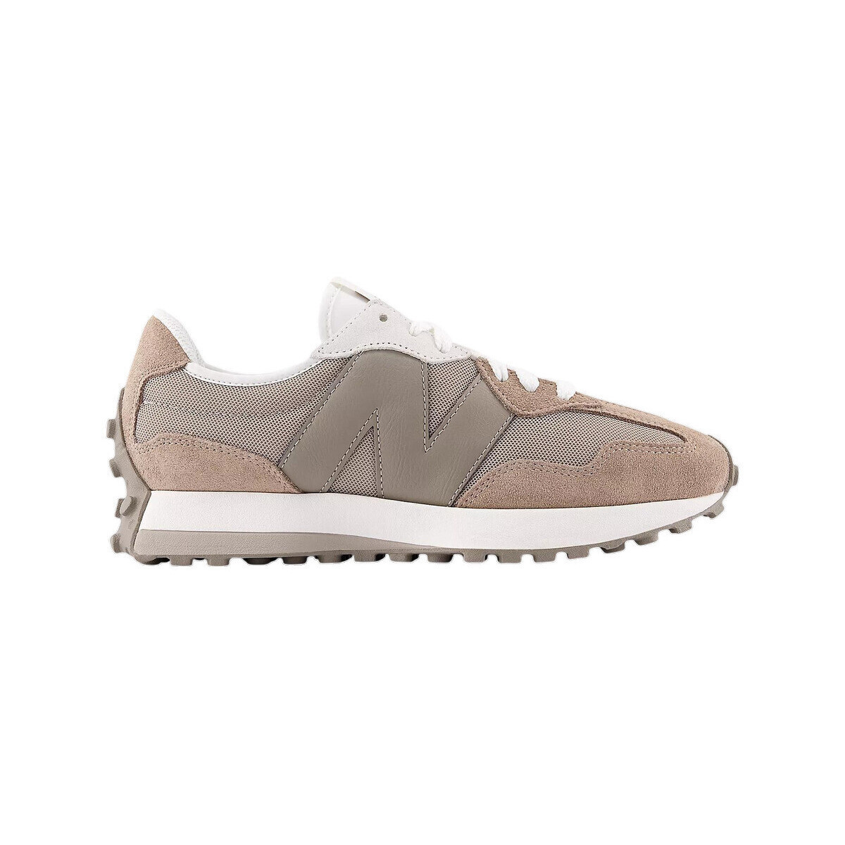 New Balance  Baskets  327 nubuck  Hnědá