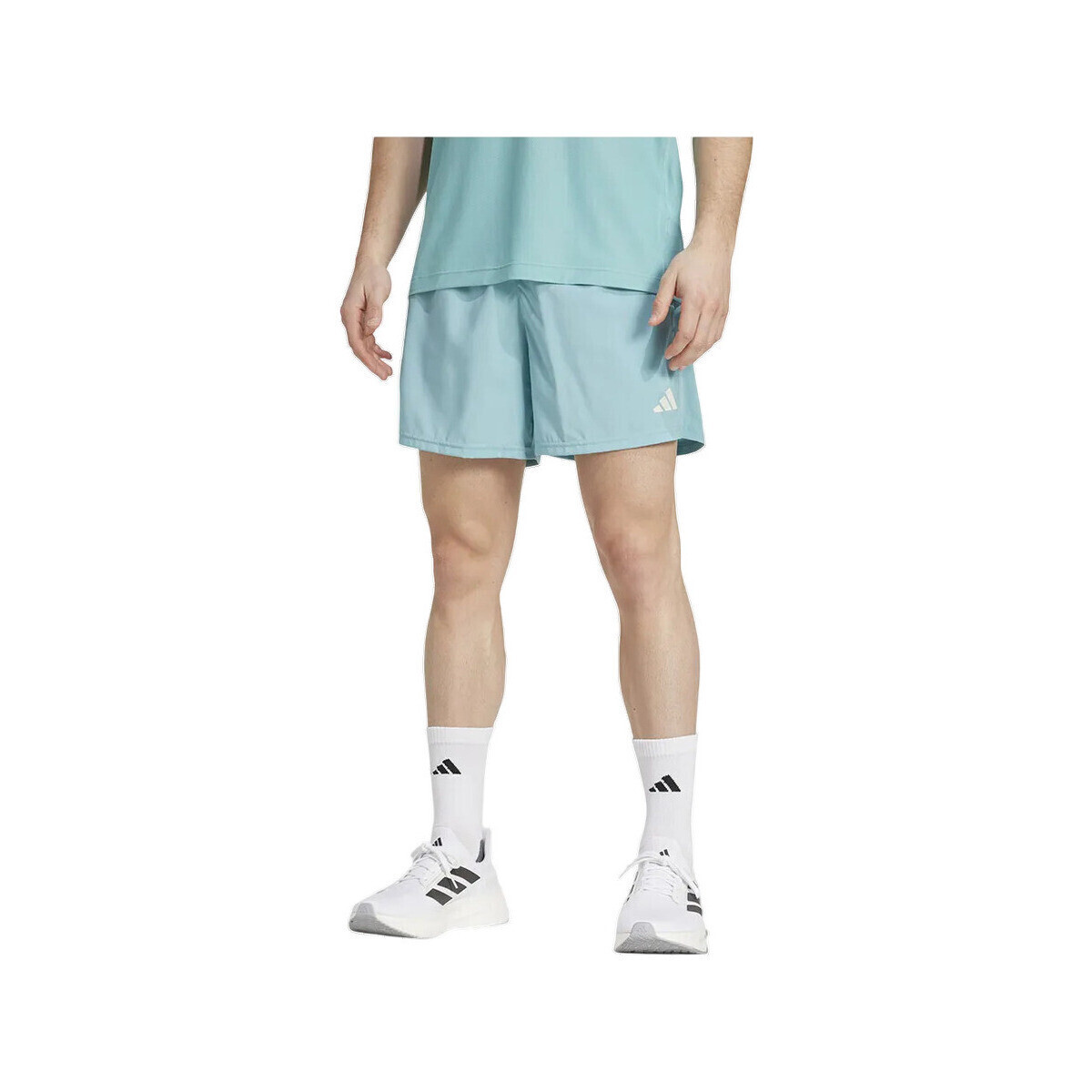 adidas  Shorts  Own The Run 7'' 100% polyester recyclé  Modrá