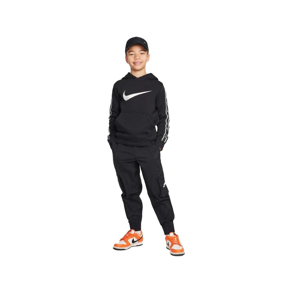 Nike  Baskets  sportswear repeat noir et blanc  Černá