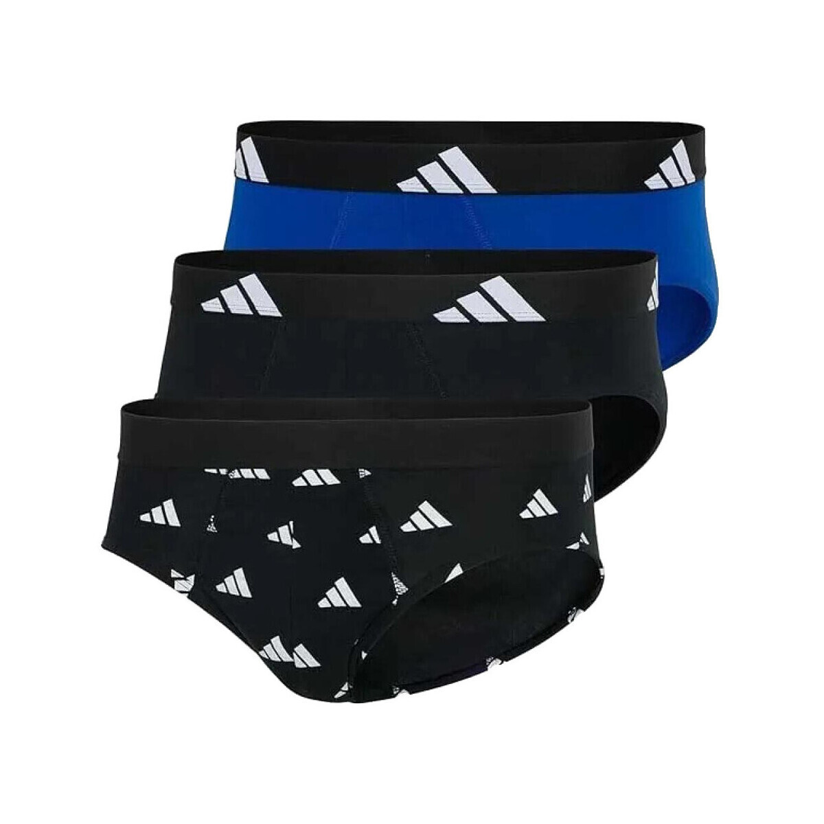 adidas  Sous-vêtements  Active Flex 3-Pack coton  Černá