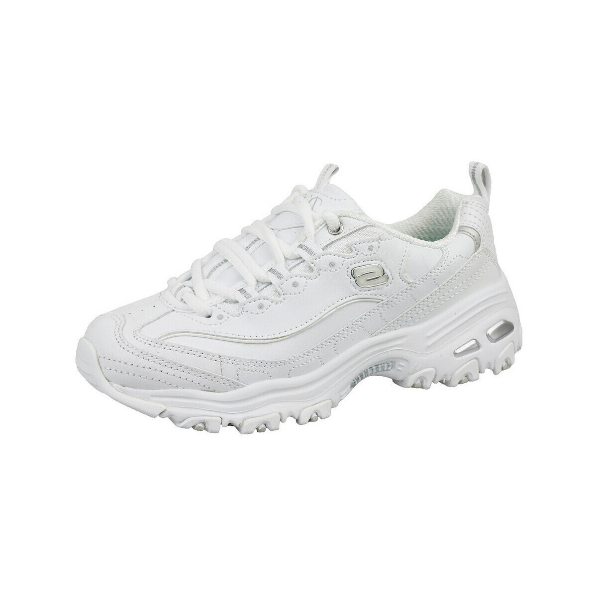 Skechers  Baskets  d'lites fresh start cuir  Bílá