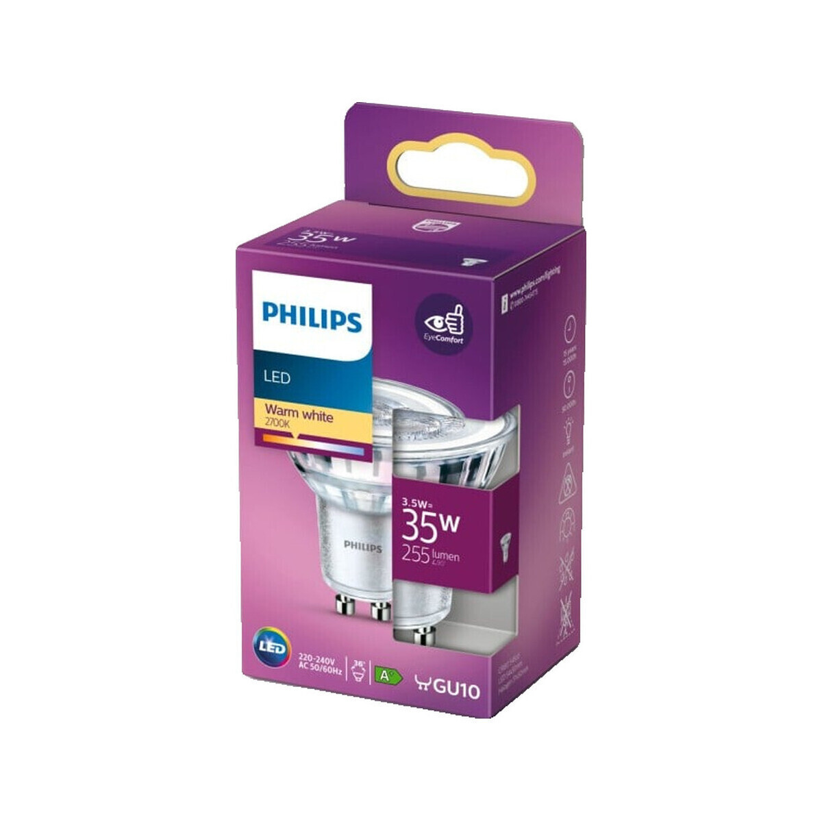 Philips  Ampoule  led classic lumière blanche chaude