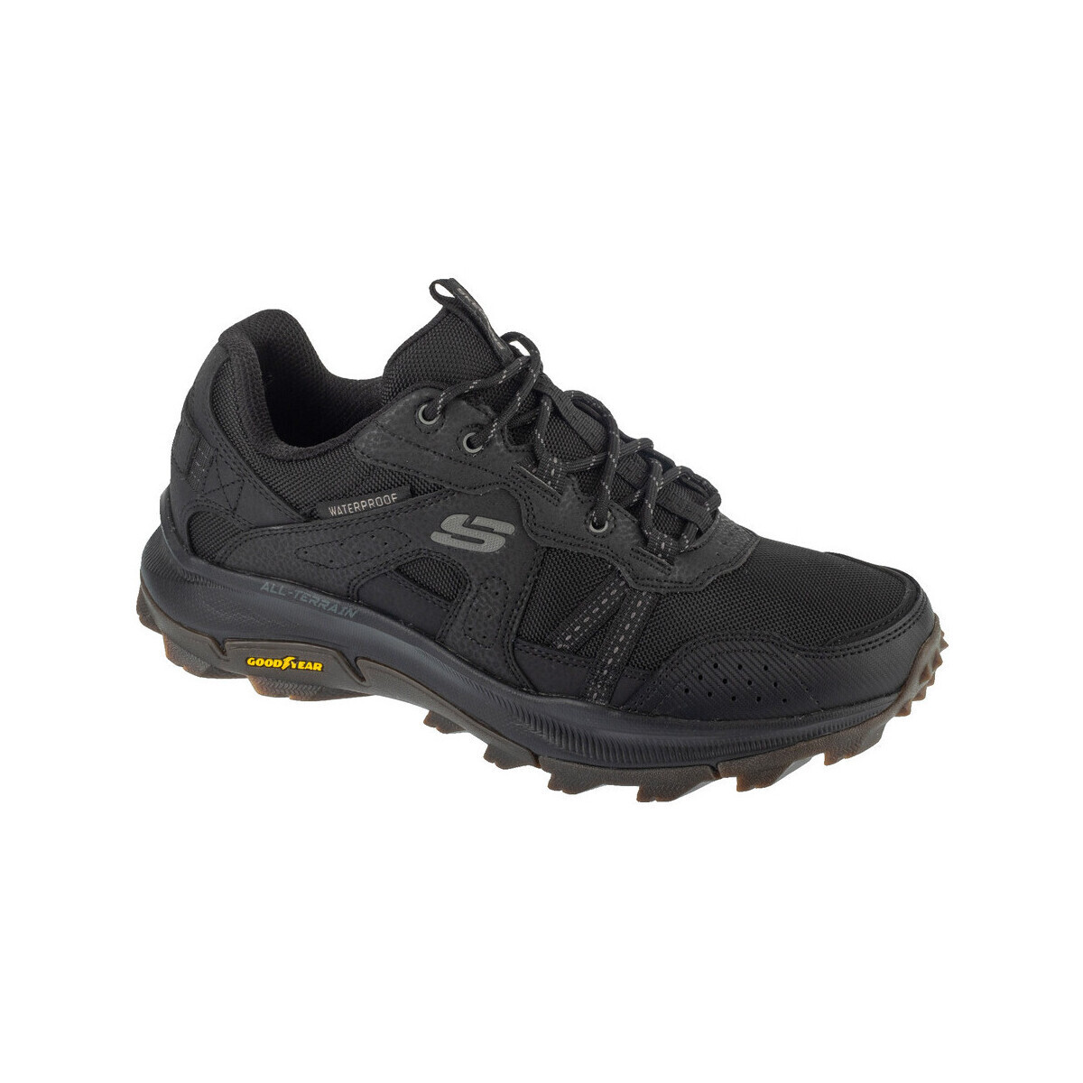 Skechers  Baskets  equalizer 5.0 trail - tumbler ridge cuir  Černá