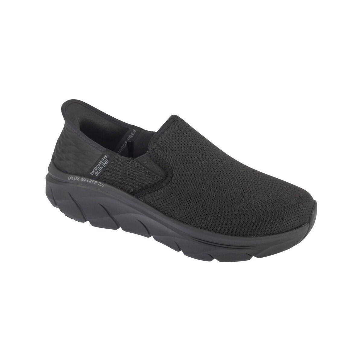Skechers  Baskets  d'lux walker 2.0 - reeler maille respirante  Černá