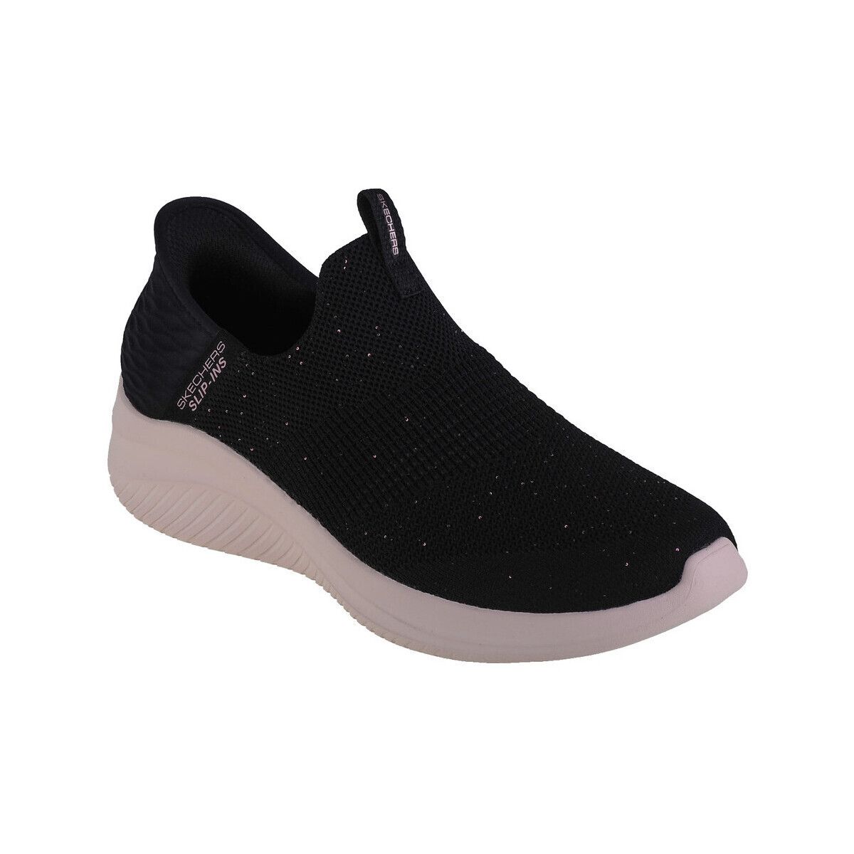 Skechers  Baskets  ultra flex 3.0 shiny night noir  Černá