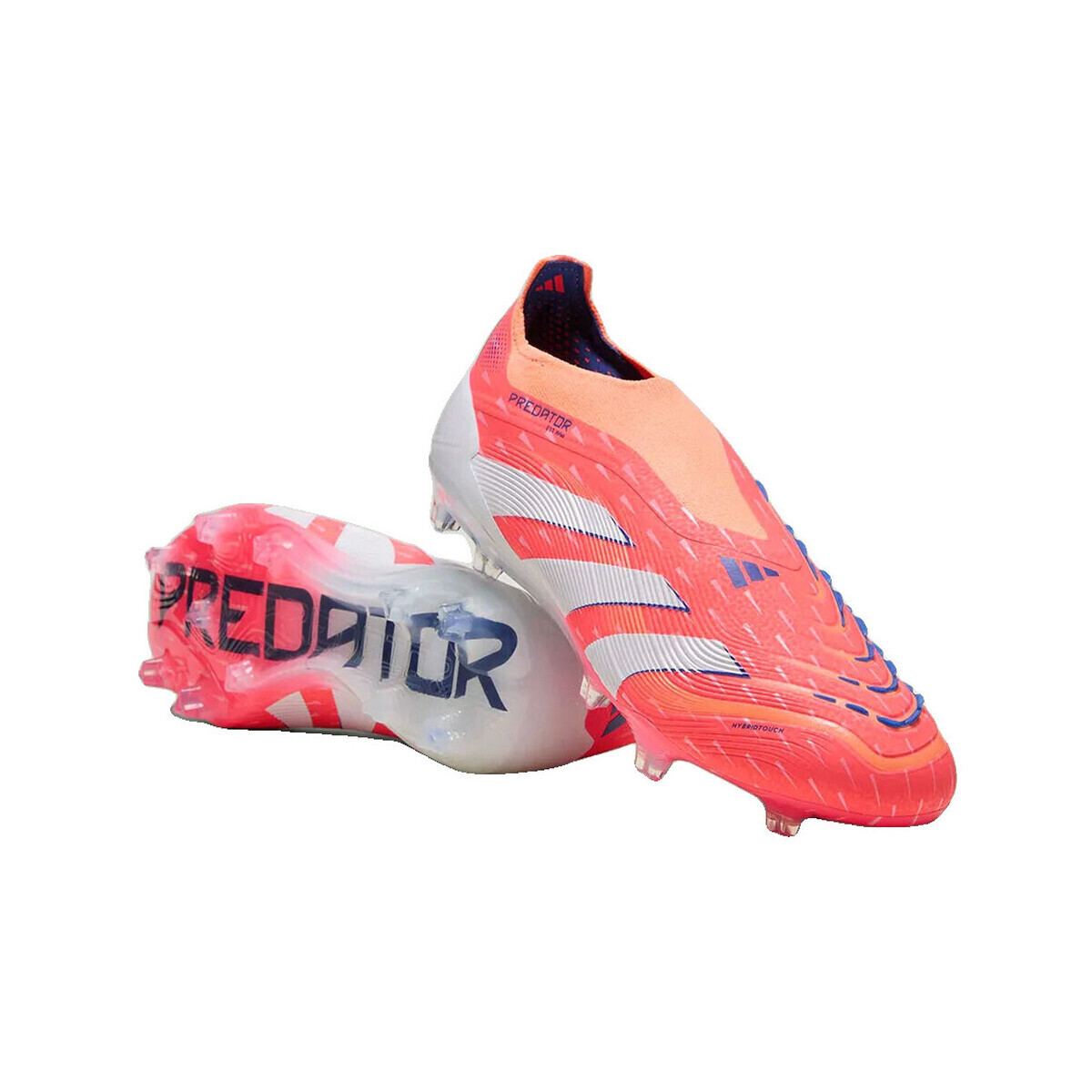 adidas  Chaussures de football  Predator Elite Laceless FG cuir  Černá