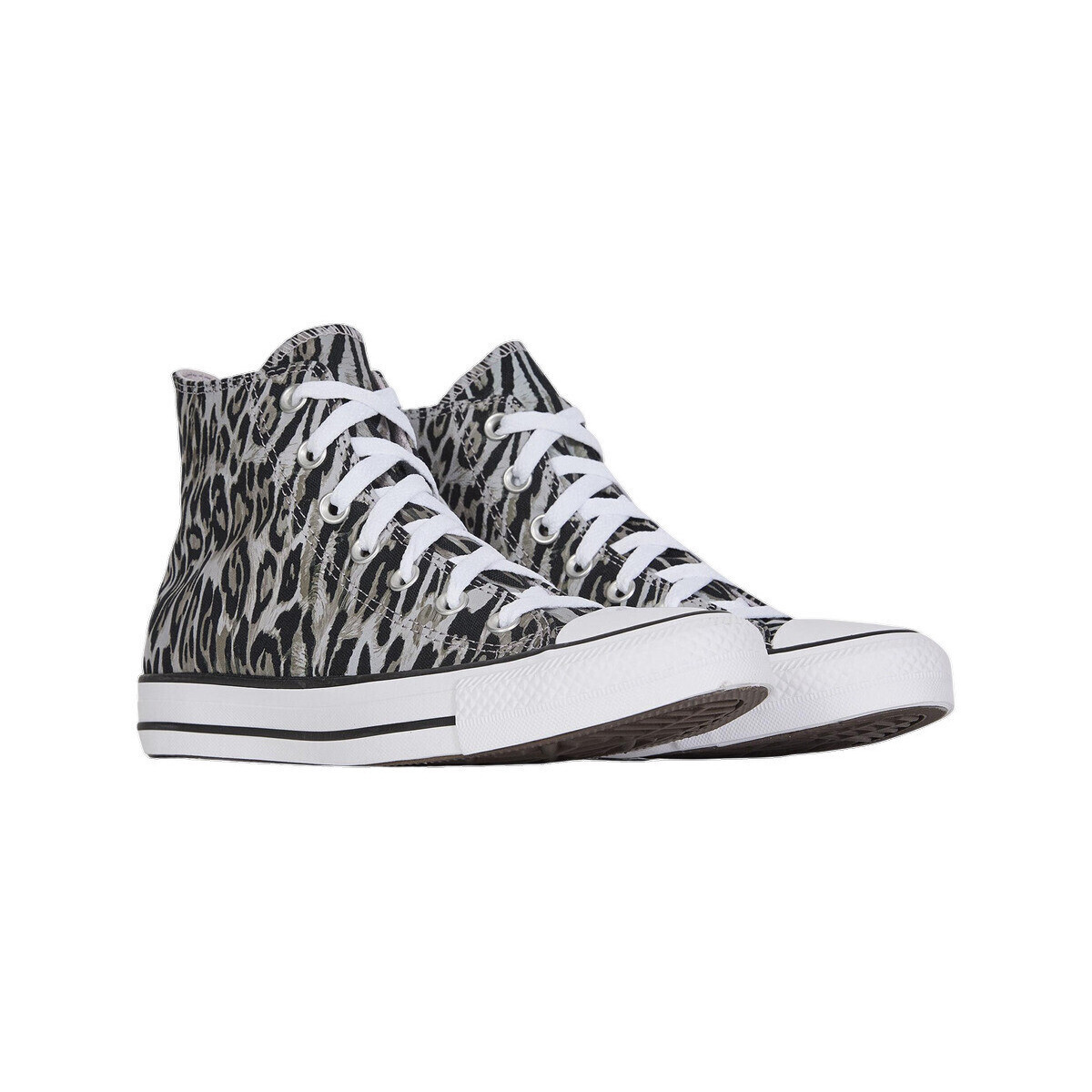 Converse  Baskets  Chuck Taylor All Star Hi zébrées  Černá