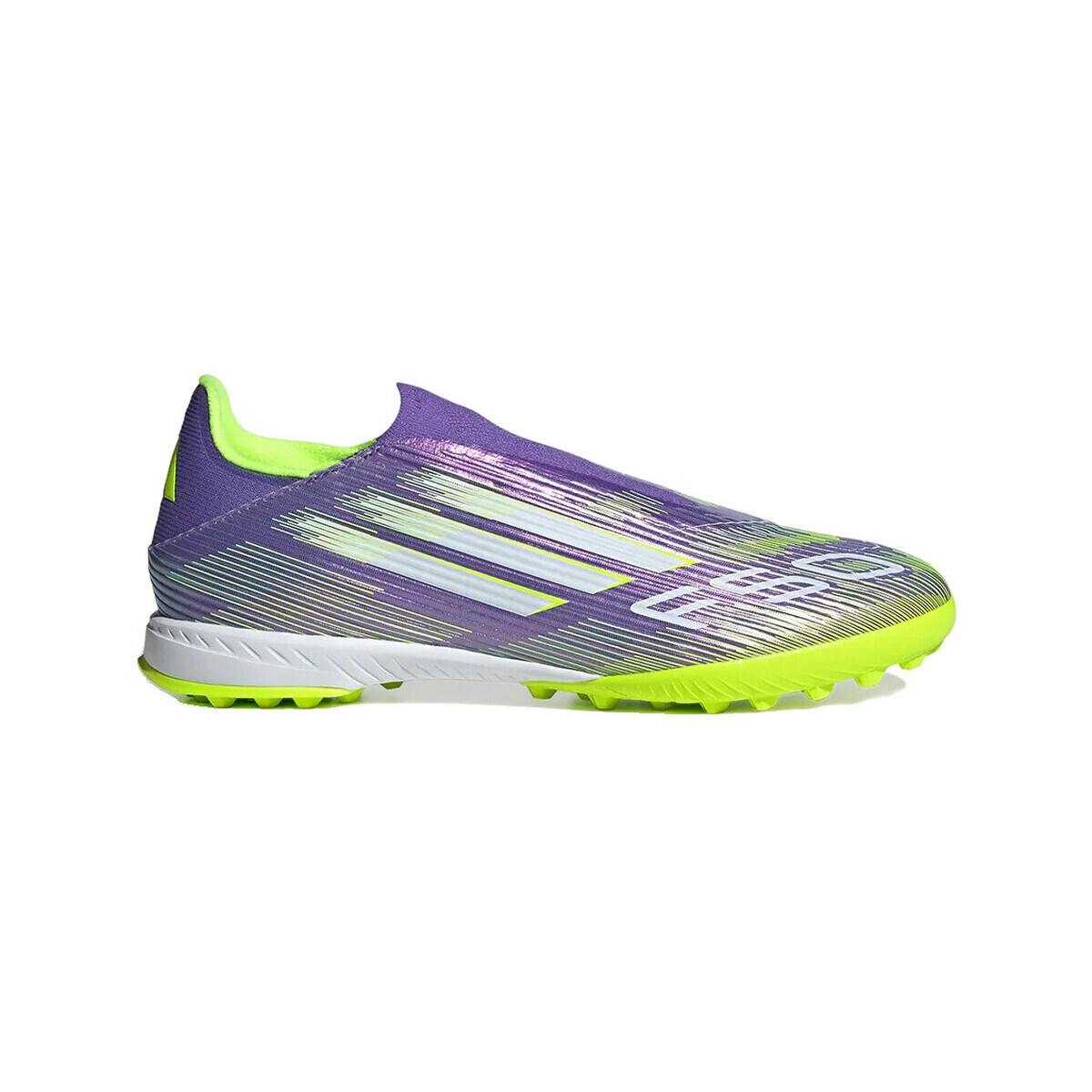 adidas  Bottines  F50 League Laceless turf  Fialová
