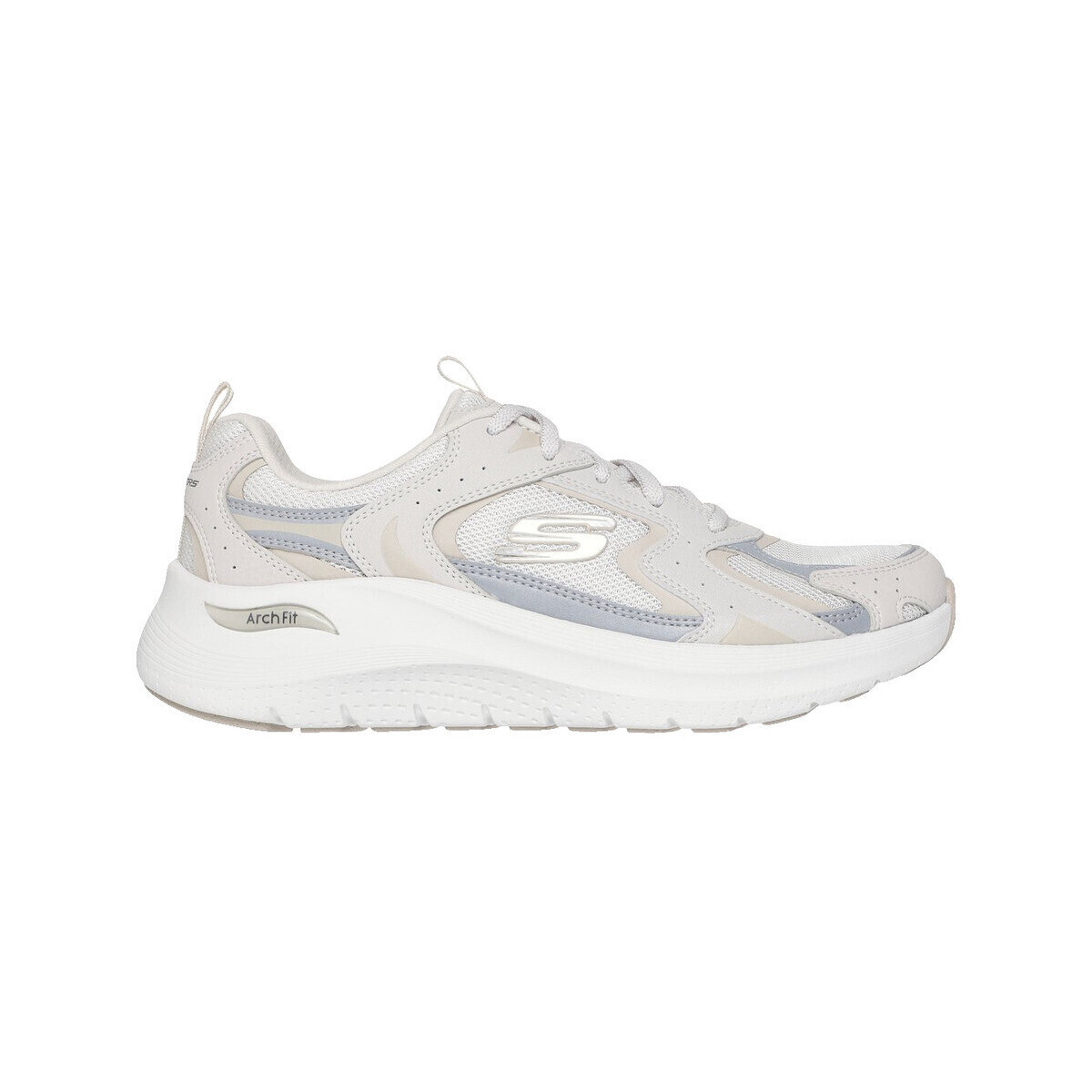 Skechers  Baskets  arch fit 2.0 vintage luxe respirantes  Bílá