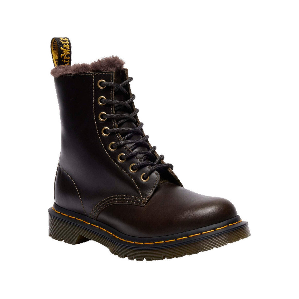 Dr. Martens  Bottines  1460 Serena cuir  Šedá