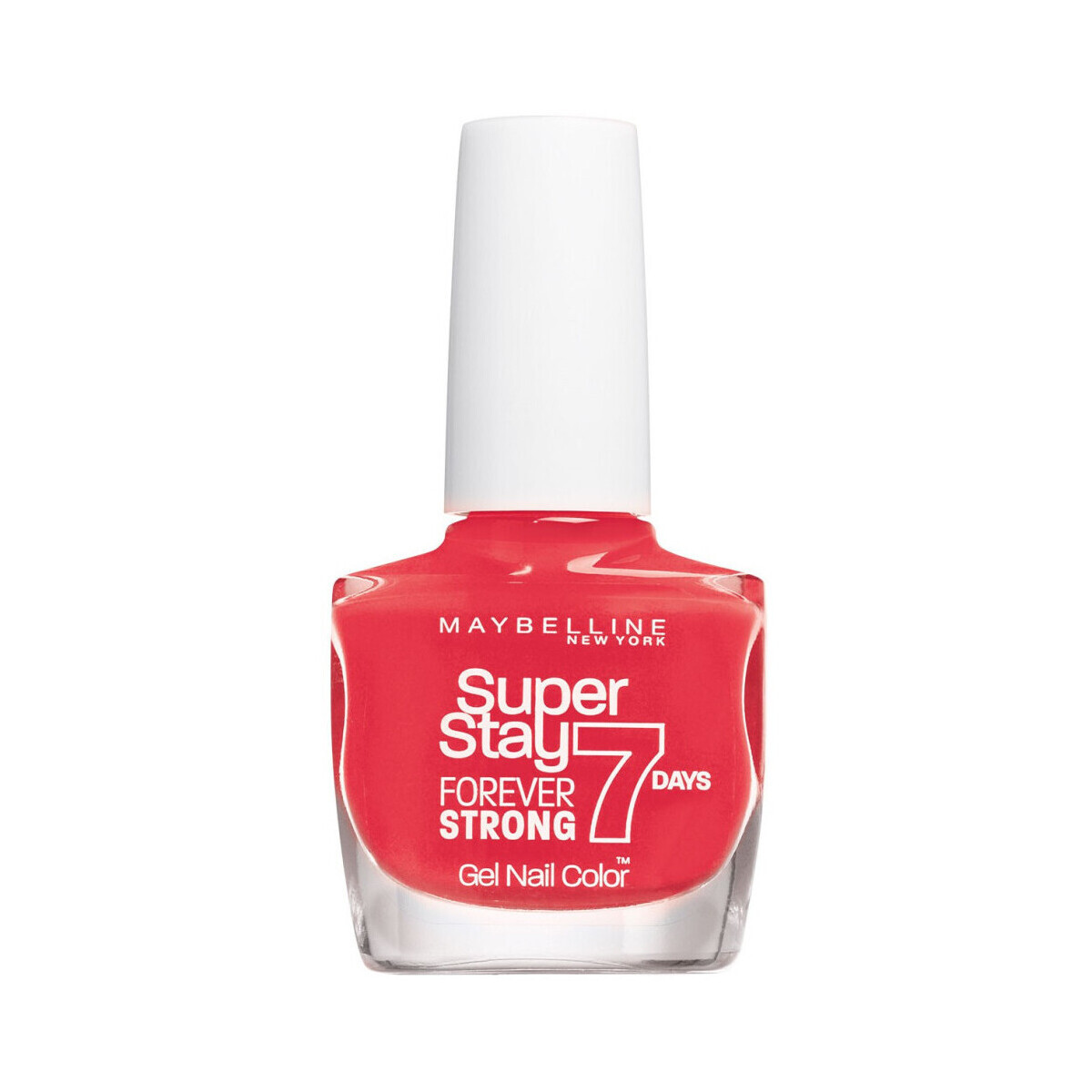 Maybelline New York  Superstay Nail Polish - 490 Hot Salsa  Červená