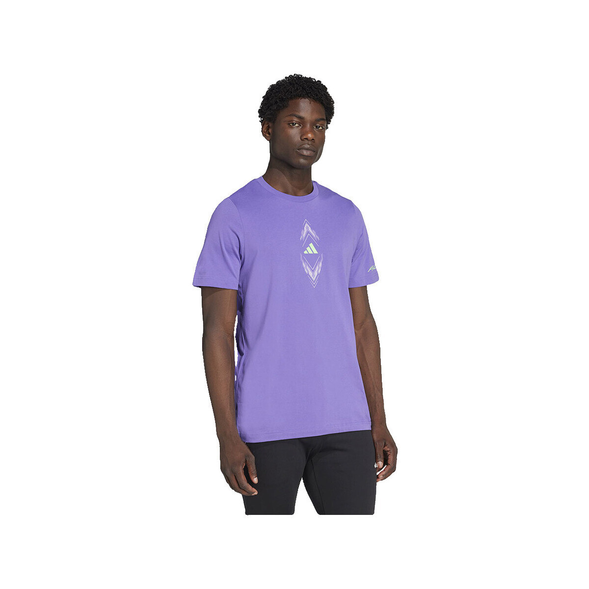 adidas  T-shirt  F50 F50 Graphics on Chest and Sleeve  Fialová
