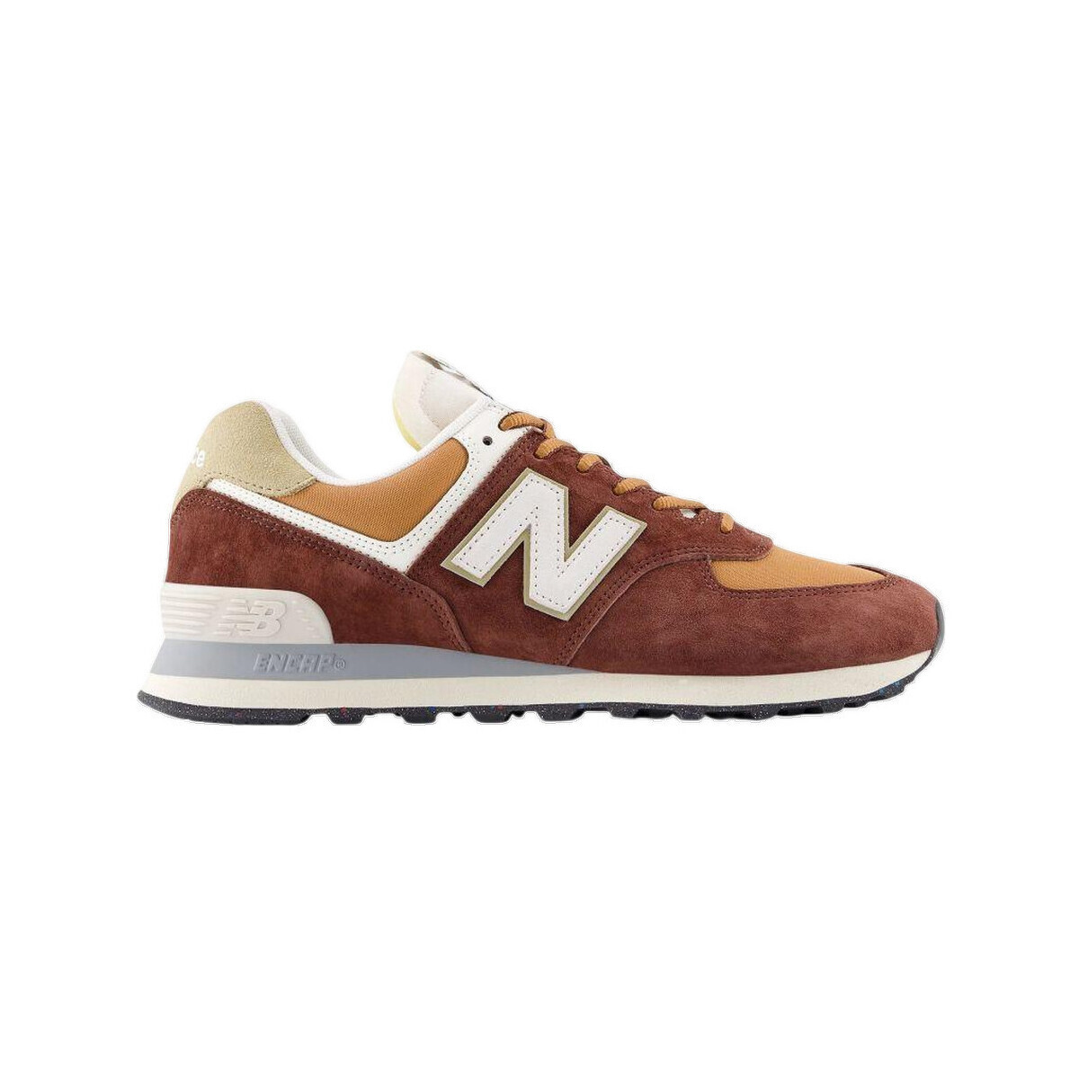 New Balance  Baskets  574 cuir  Hnědá