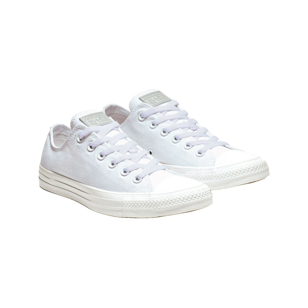 Converse  Baskets  chuck taylor all star classic low blanc  Bílá