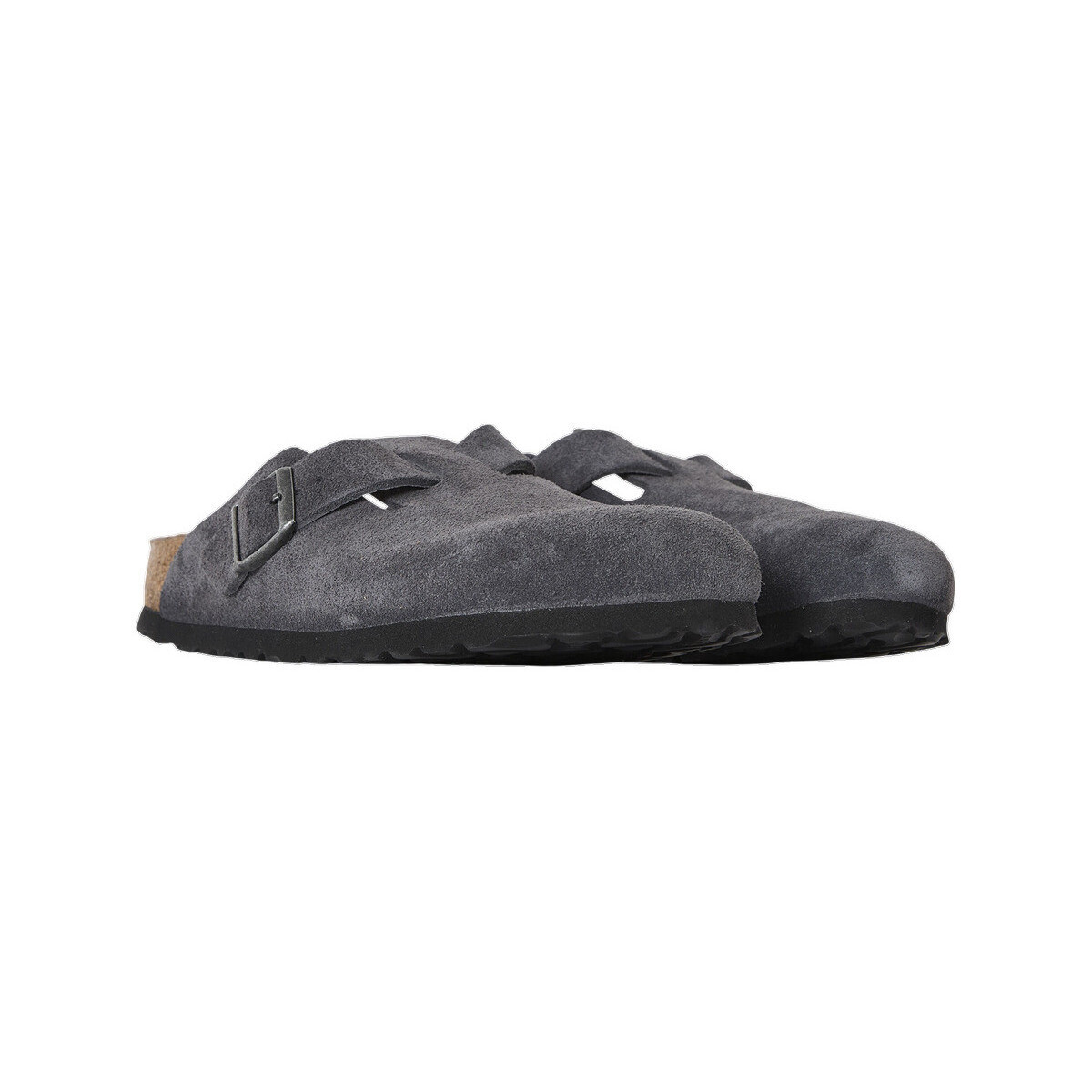 BIRKENSTOCK  Mocassins  Boston daim  Šedá