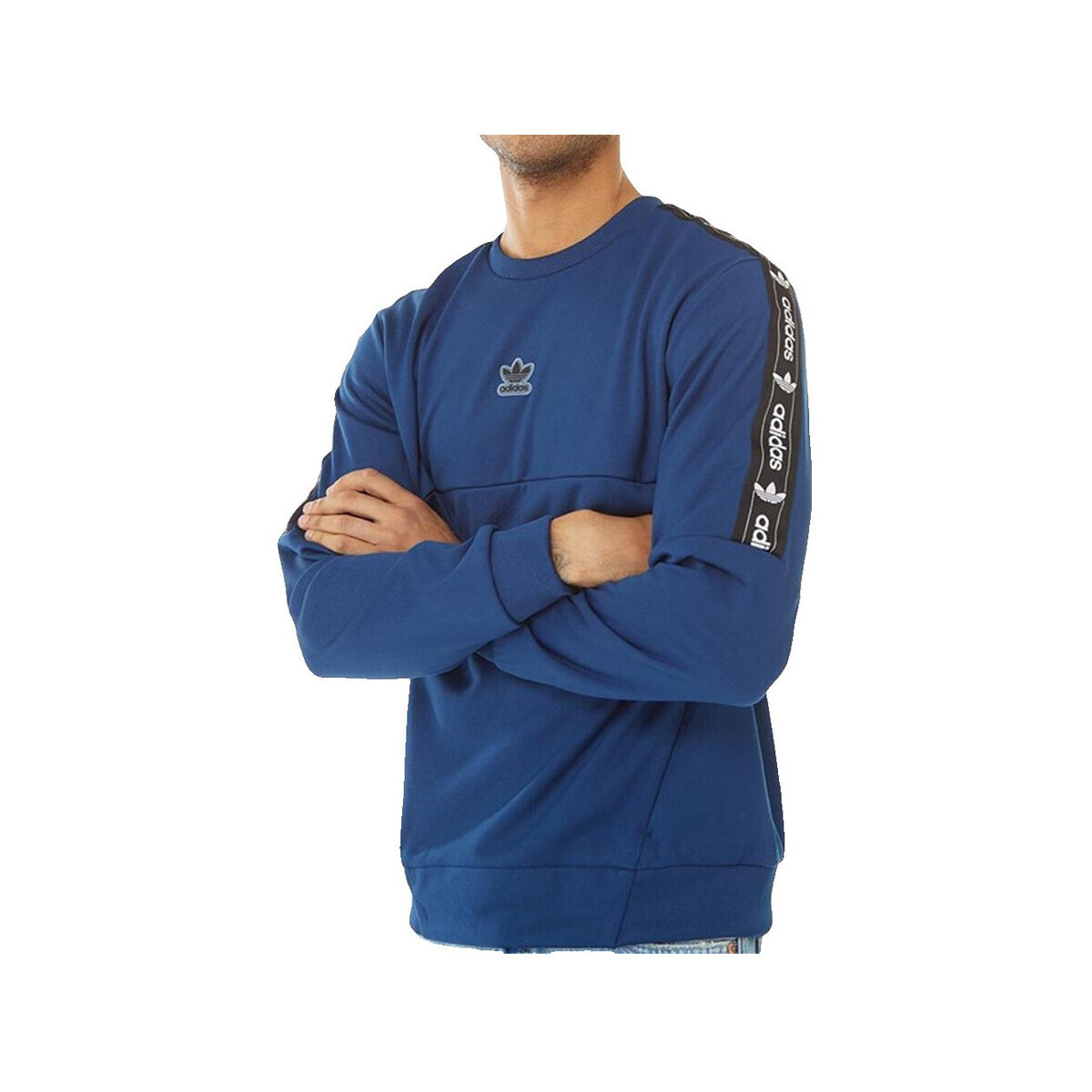 adidas  Sweat  Linpol 100% polyester recyclé  Modrá