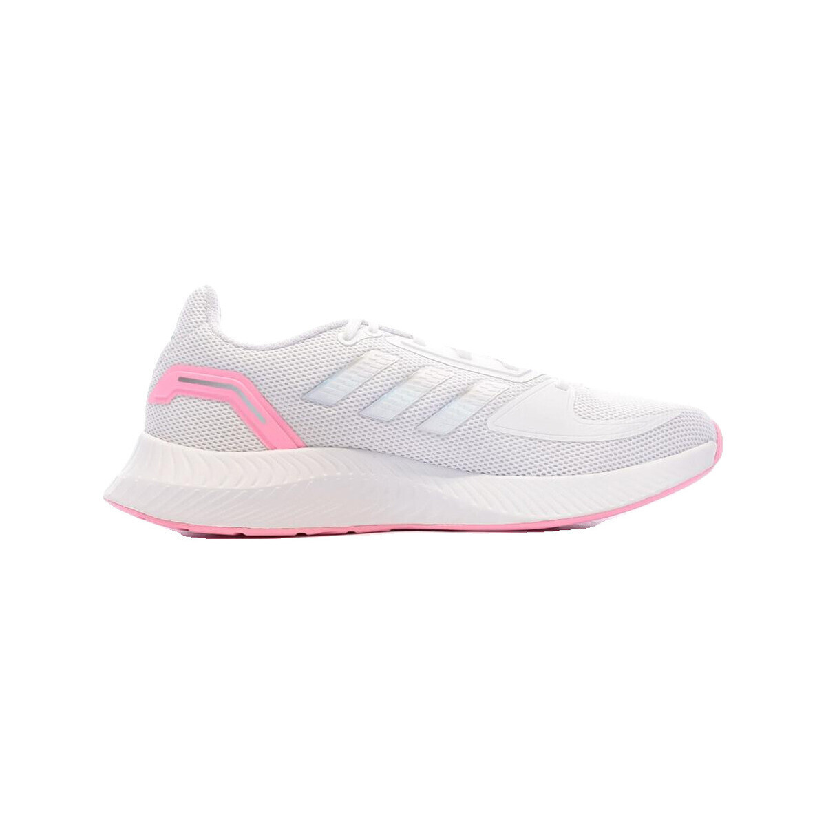 adidas  Chaussures de running  run falcon 2.0 maille respirante  Bílá