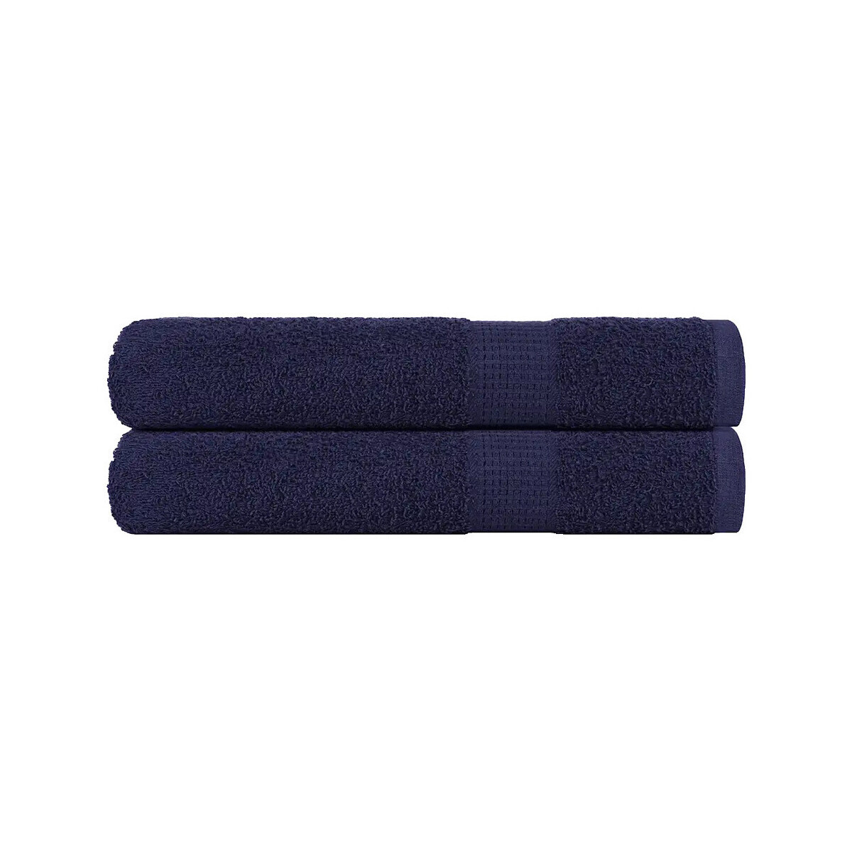 VidaXL  Serviettes de sauna  frogn 2 pcs 80x200 cm 360 gsm  Tmavě modrá