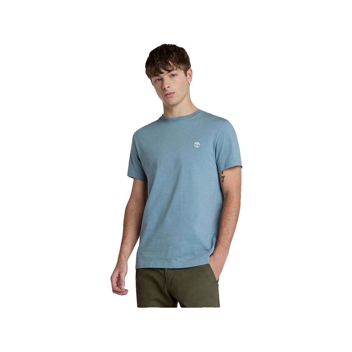 Timberland  T-shirt  100% coton léger  Modrá