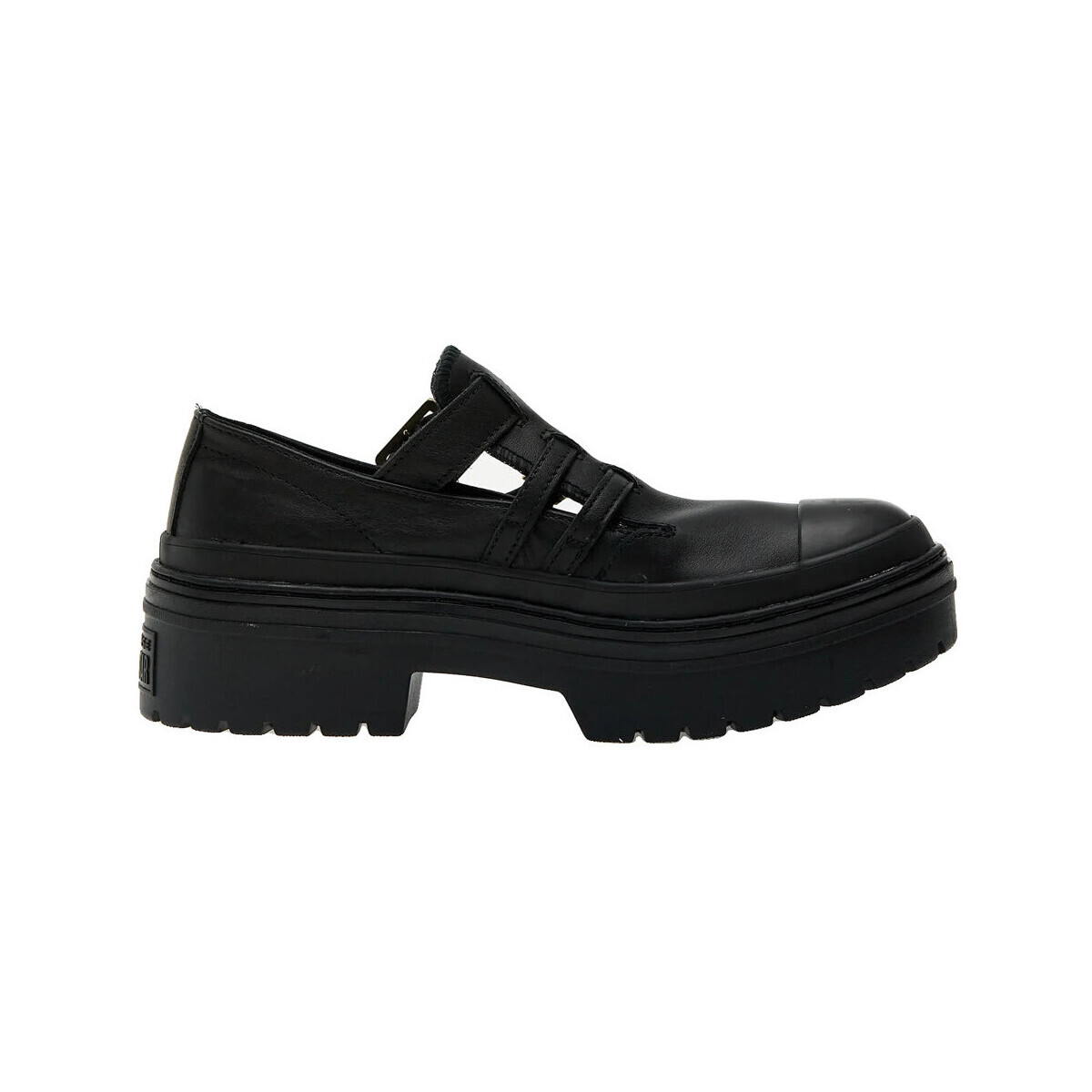 Converse  Baskets  lugged heel mary jane cuir  Černá