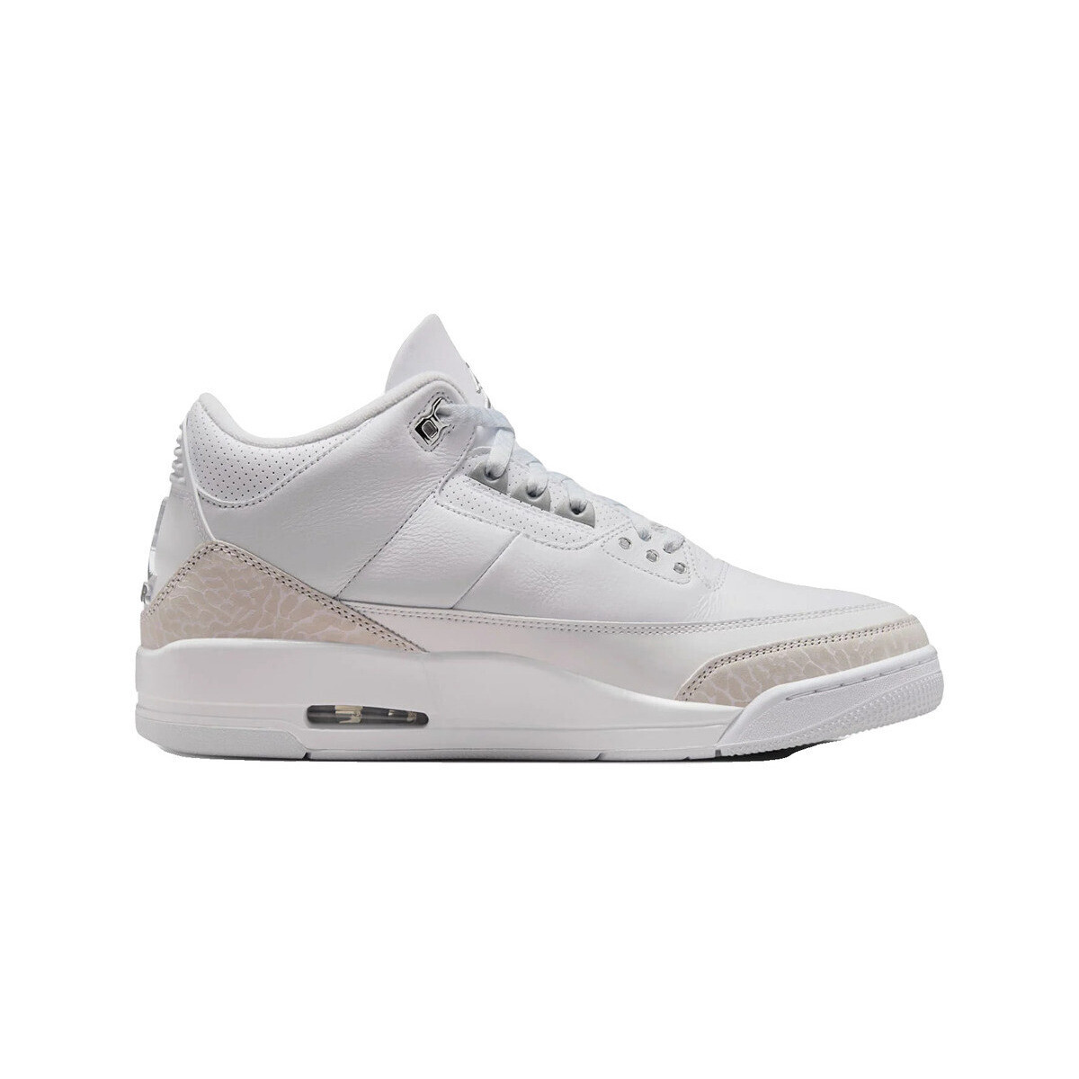 Nike  Baskets  air 3 retro pure money cuir  Bílá