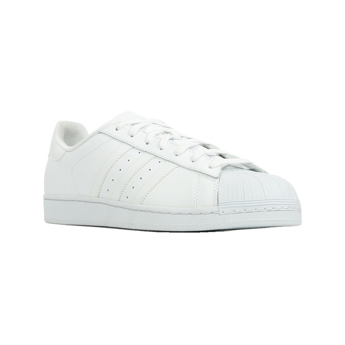 adidas  Baskets  superstar foundation cuir  Bílá