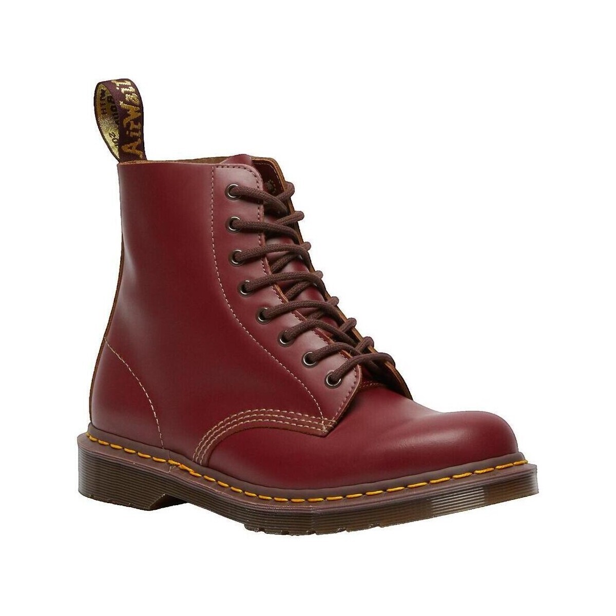 Dr. Martens  Bottines  Vintage cuir  Červená