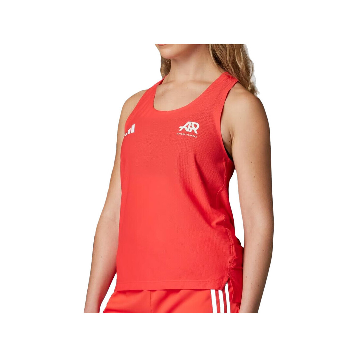 adidas  Débardeur  Otr Ar Singl W CLIMACOOL rouge  Červená