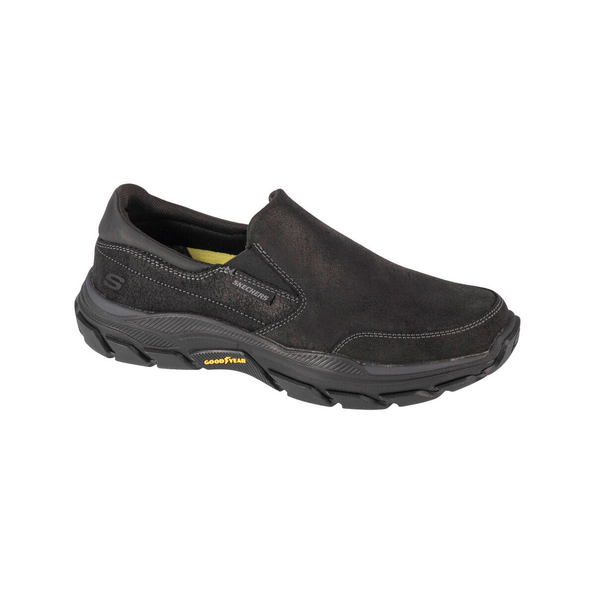 Skechers  Baskets  Respected Calum cuir  Černá