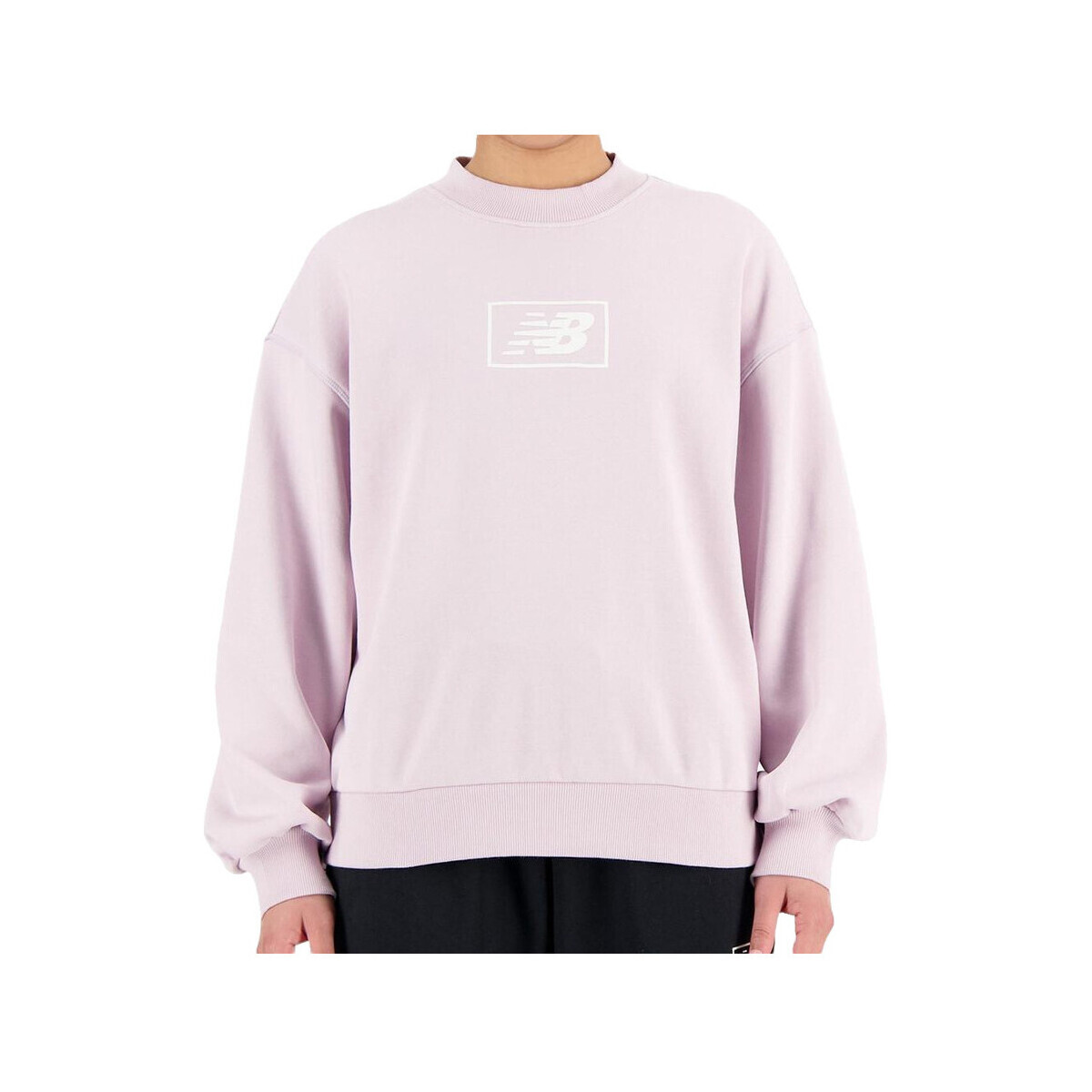 New Balance  Sweat  Essentials French Terry 100% coton  Fialová