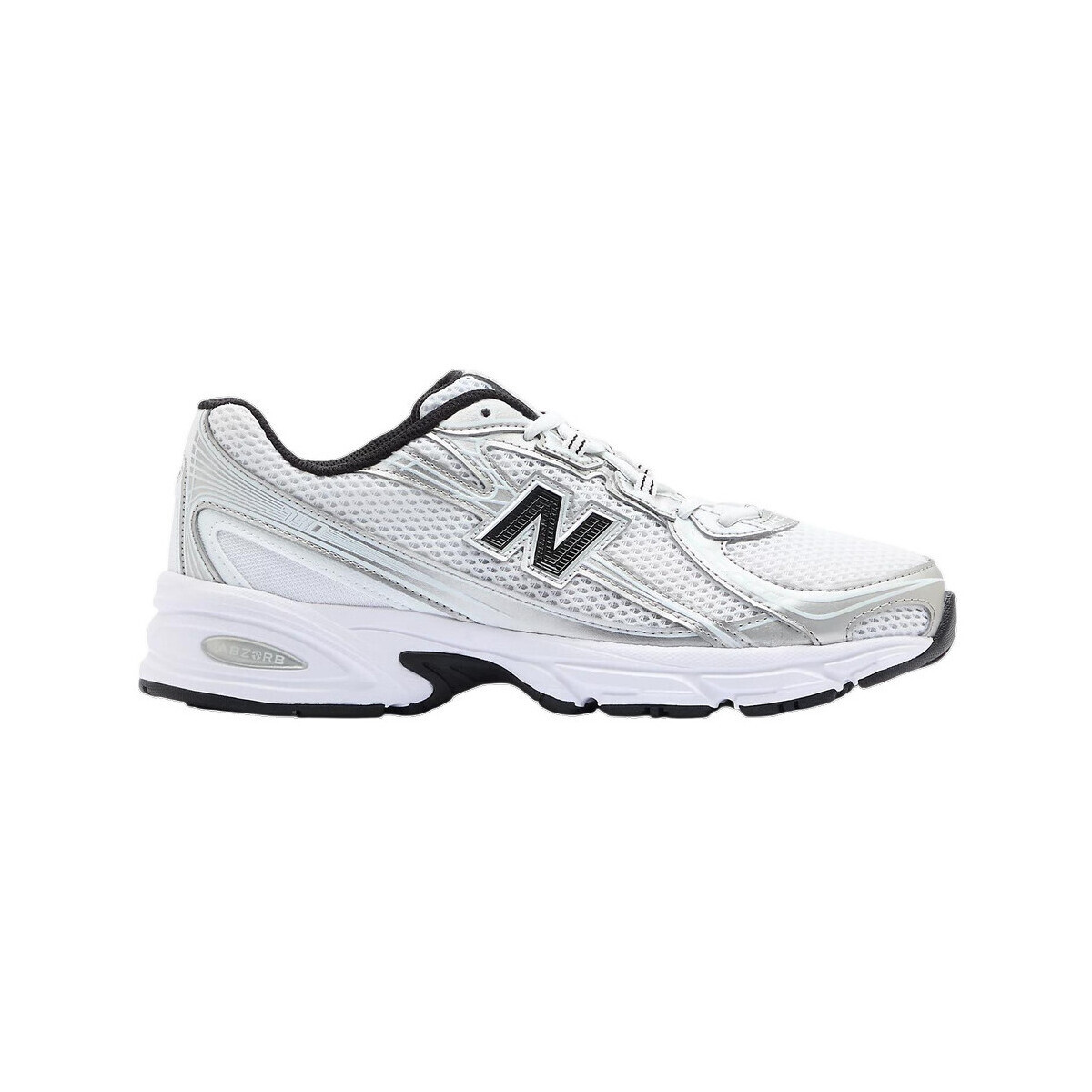 New Balance  Baskets  740 maille respirante  Stříbrná