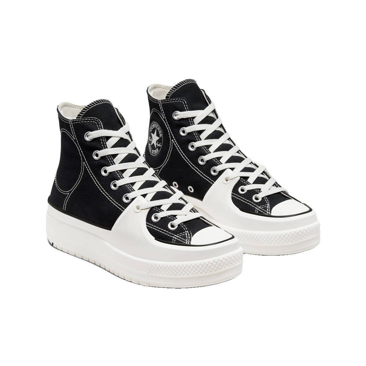 Converse  Baskets  chuck taylor all star construct noir  Černá
