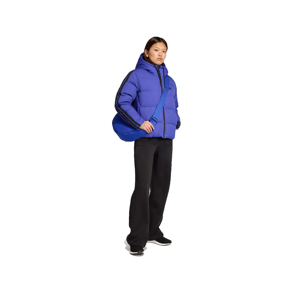 adidas  Doudoune  Essentials Climawarm 3 Stripes chaleur maximale  Modrá