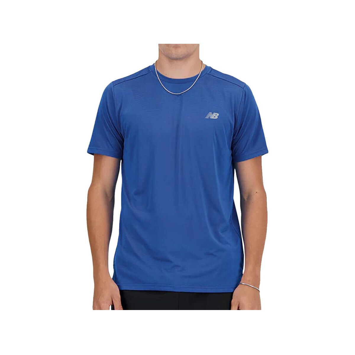 New Balance  T-shirt  NB Sport léger en polyester  Modrá
