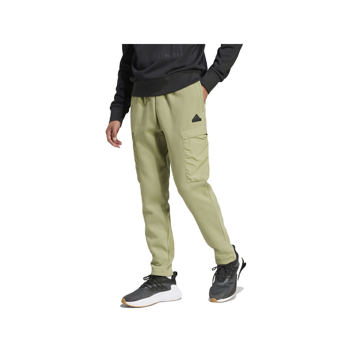 adidas  Pantalon  City Escape vert en molleton de coton  Zelená