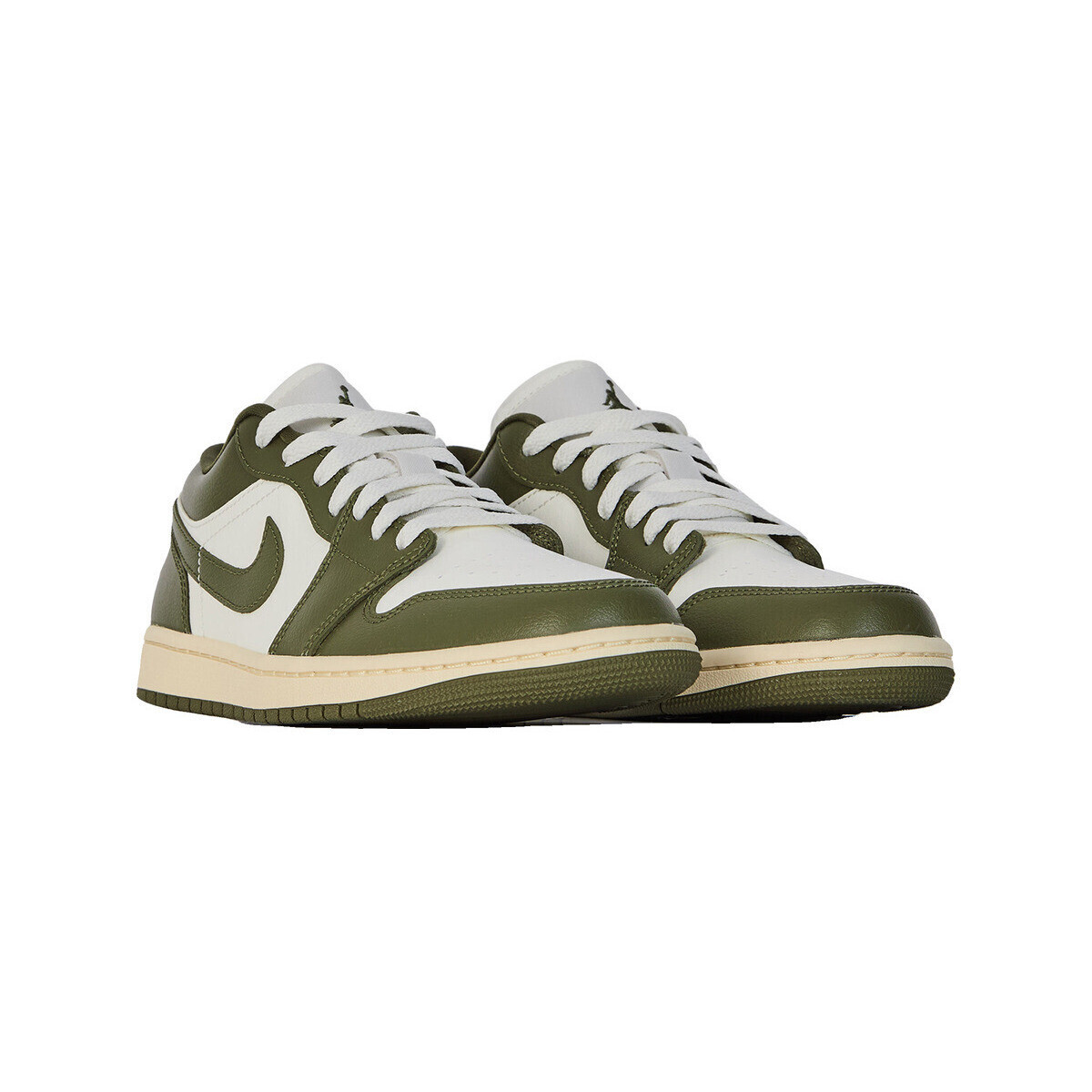 Nike  Baskets  air jordan 1 low olive  Khaki