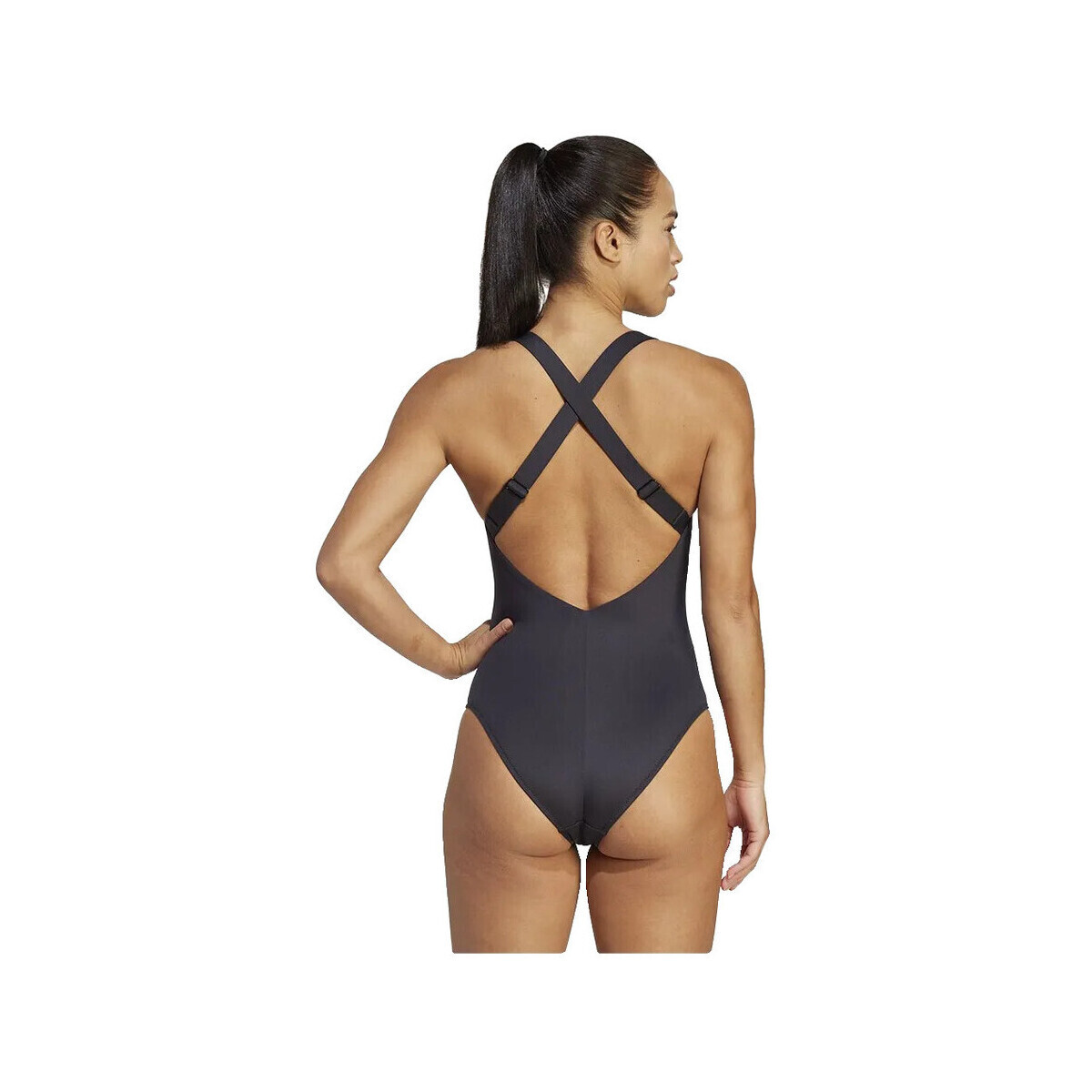adidas  Maillot de bain  Iconisea Premium maintien moyen noir  Černá