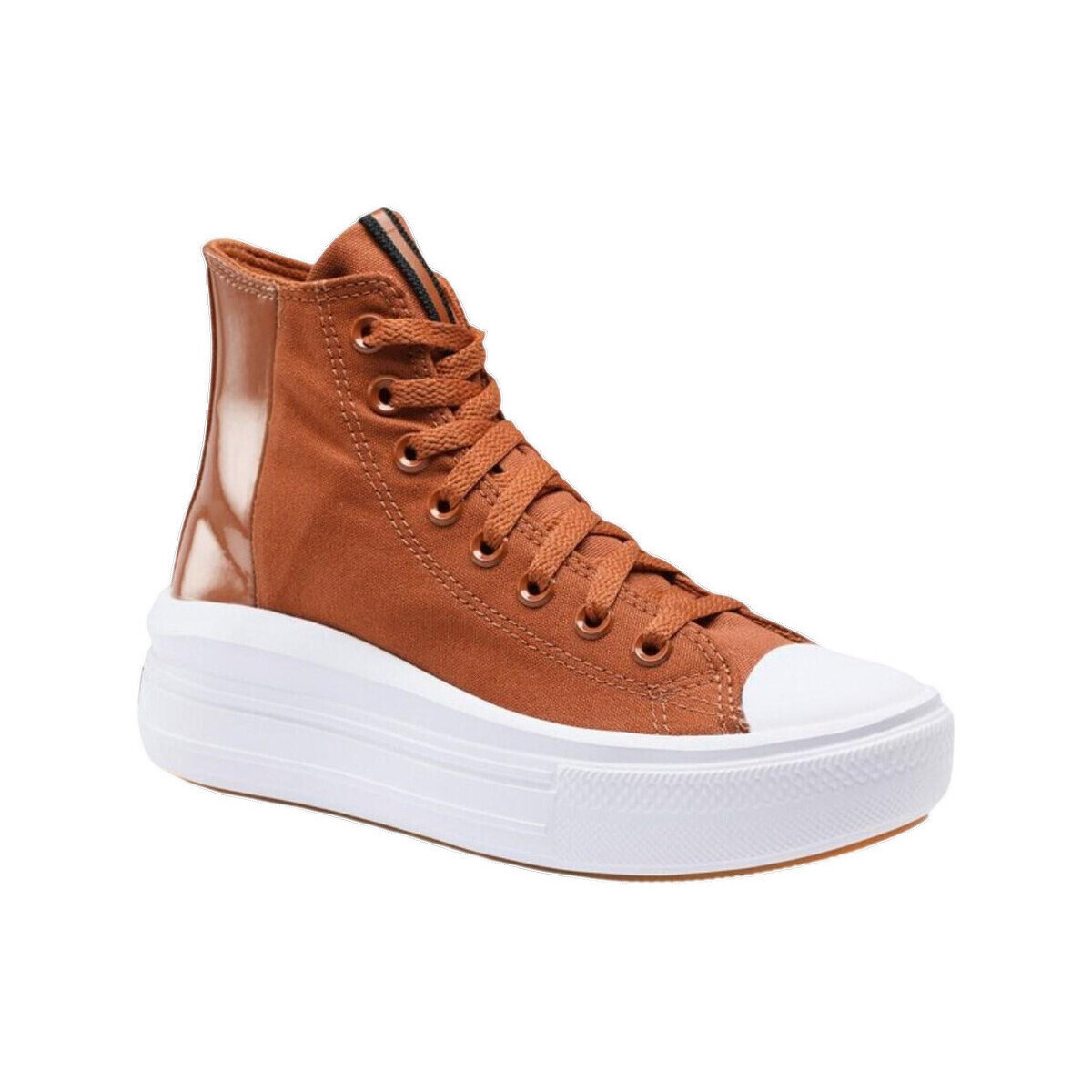 Converse  Baskets  Chuck 70 Hi toile polyester  Hnědá