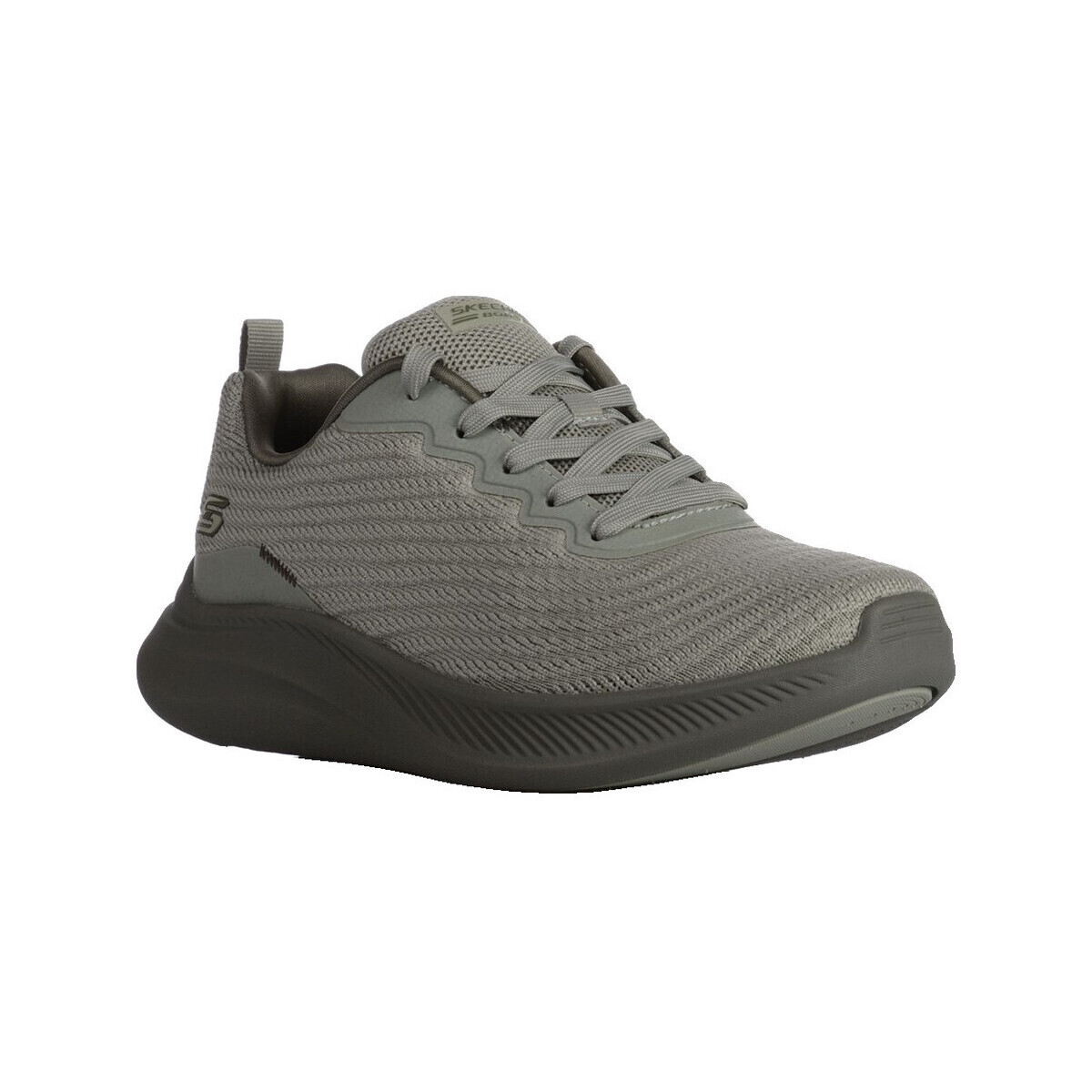 Skechers  Baskets  bobs moda flex maille respirante  Šedá