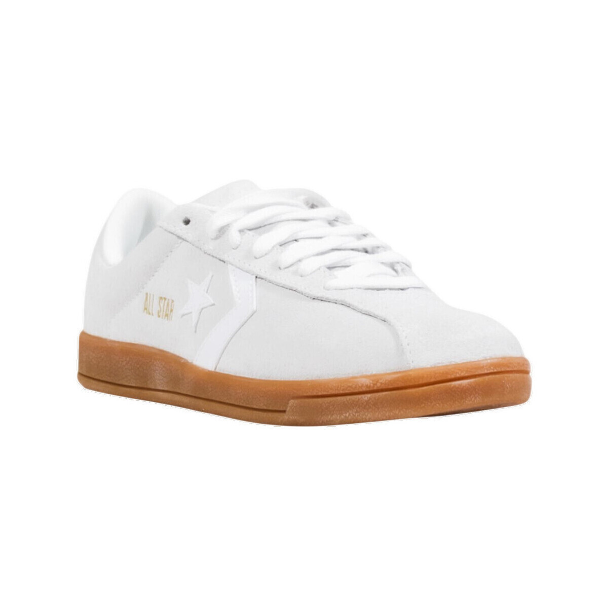 Converse  Baskets  All Star Classic Trainer Suede cuir  Šedá
