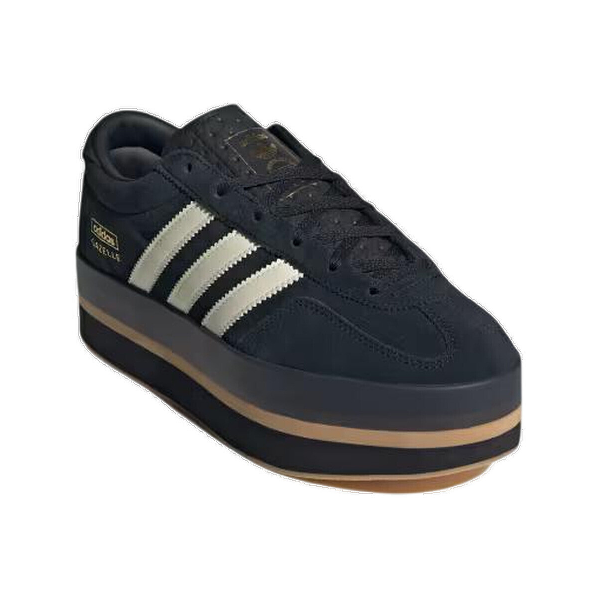 adidas  Baskets  Gazelle Stack daim  Černá
