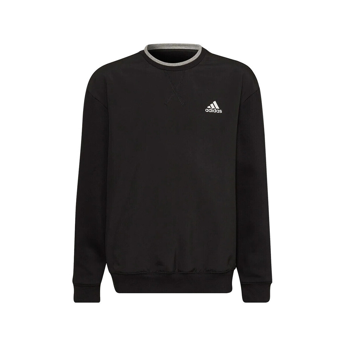 adidas  Sweatshirt  all szn coton biologique  Černá