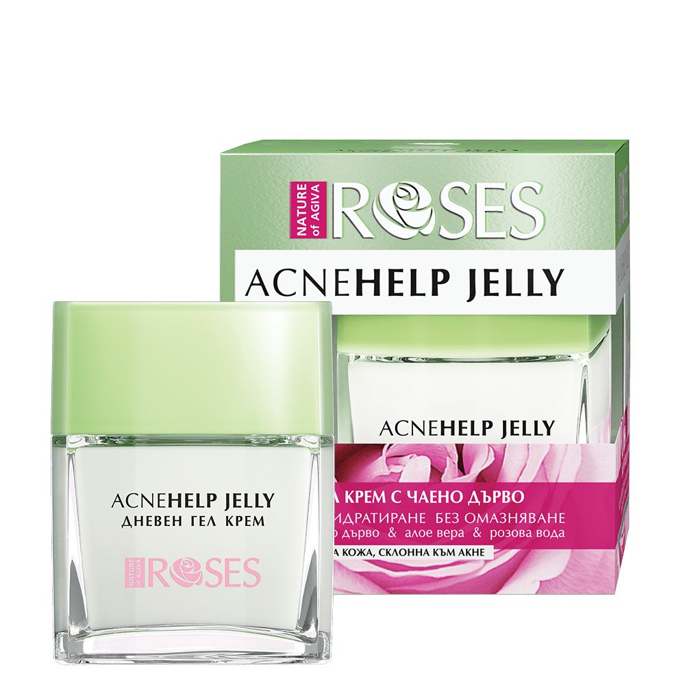 ACNEHELP JELLY – denní gelový krém 50 ml – NATURE OF AGIVA