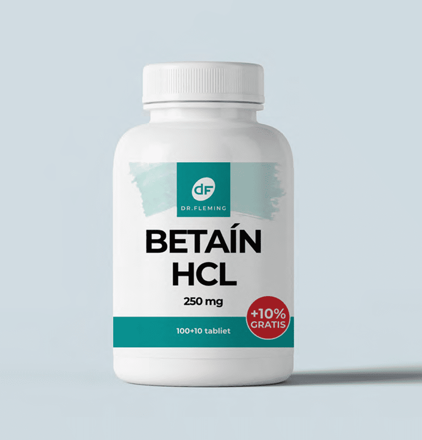 Betaín HCl - 110 tablet - Dr. Fleming