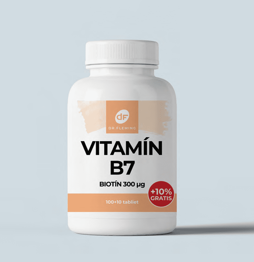 Biotin 300 µg - 110 tablet - Dr. Fleming