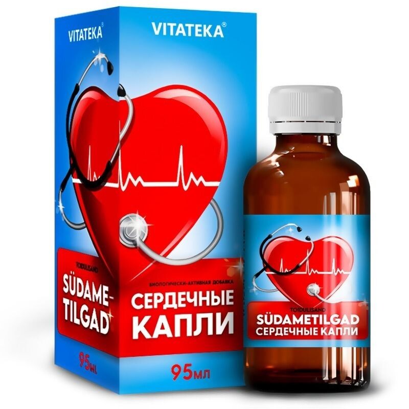 Bylinné kapky na srdce – 95 ml – Vitateka