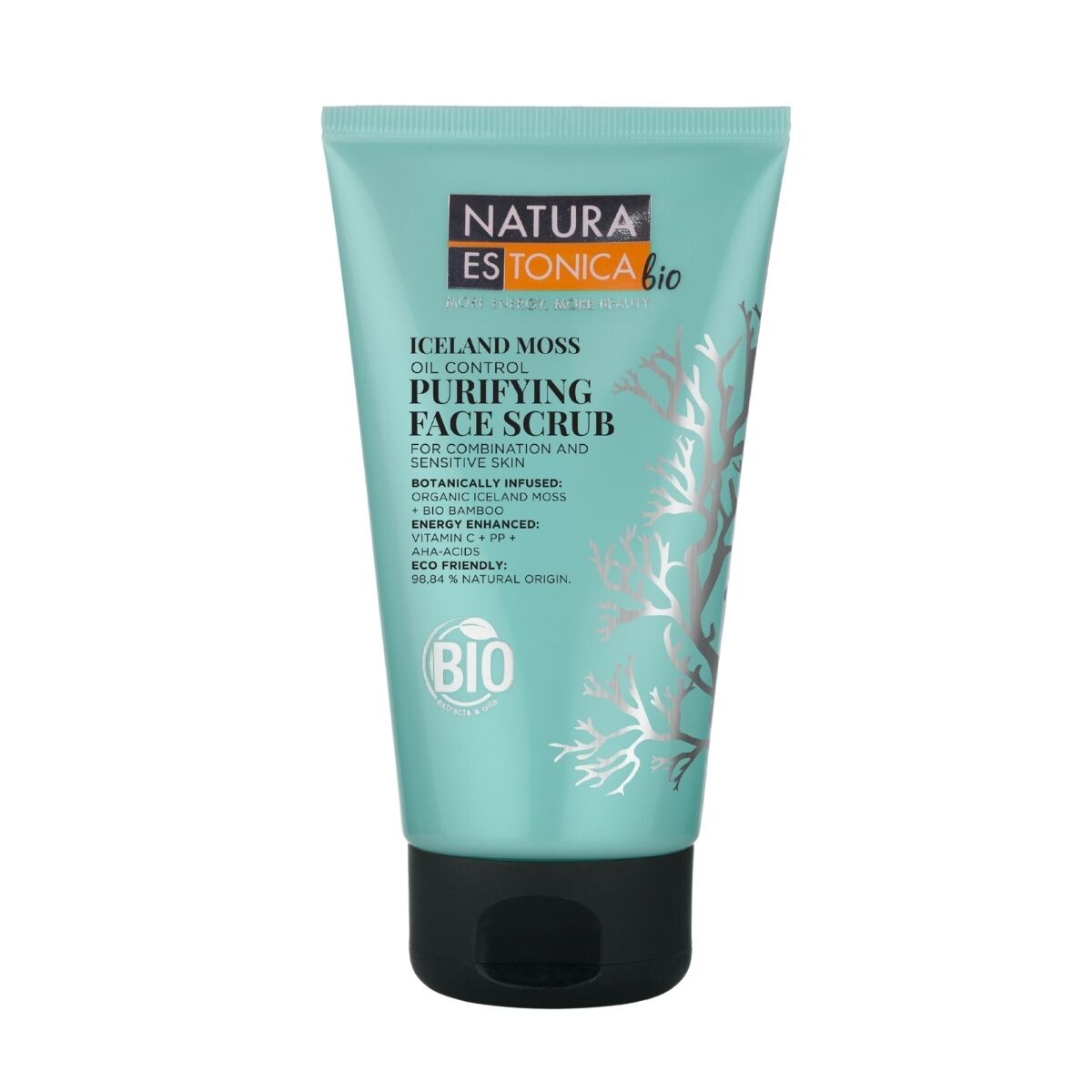 Čisticí pleťový peeling s islandským lišejníkem - 150 ml - Natura Estonica