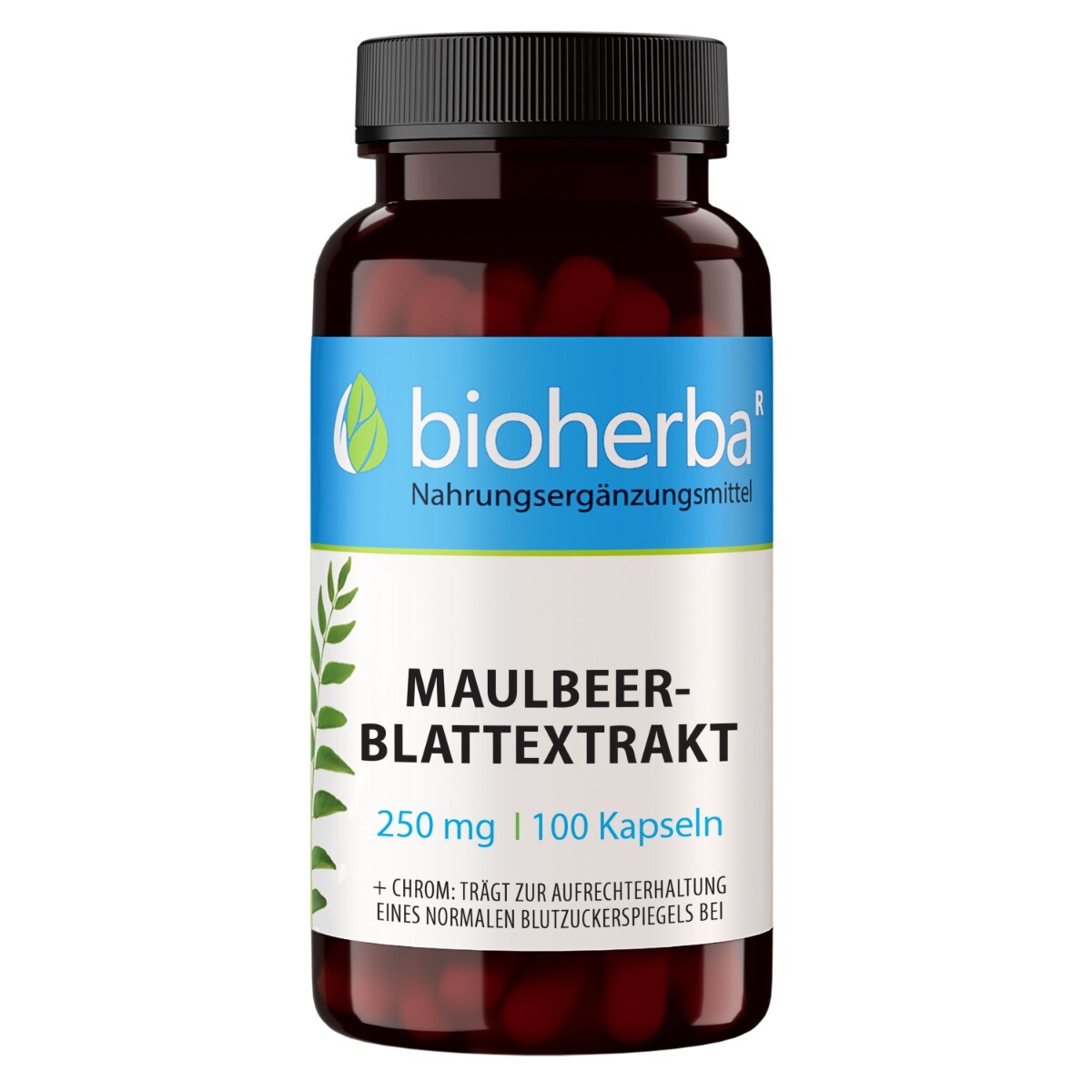 Extrakt z listů moruše 250 mg – 100 kapslí – Bioherba