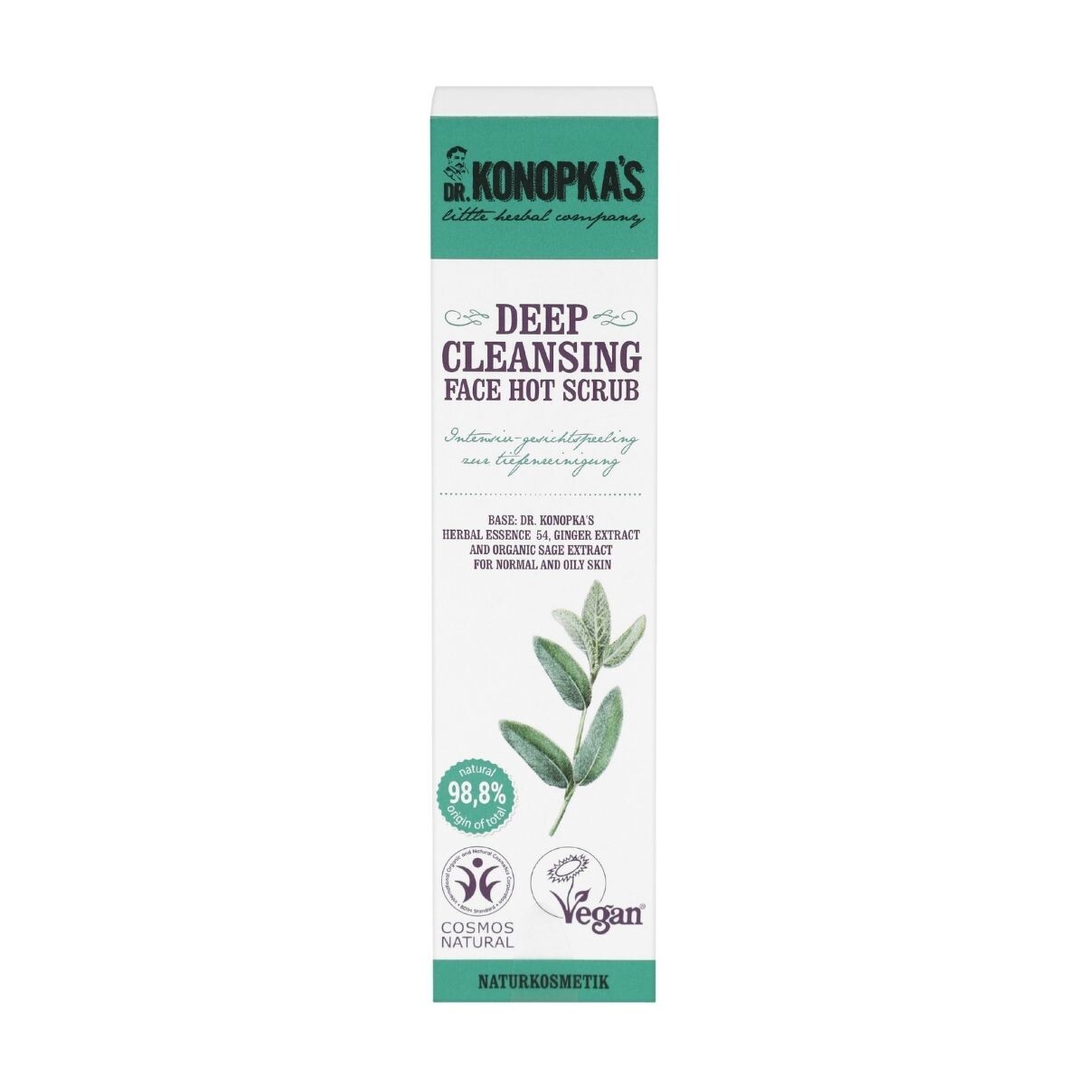 Hřejivý pleťový peeling pro hloubkové čištění - 75 ml - Dr. Konopka's